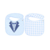 2PK Blue Bib Set